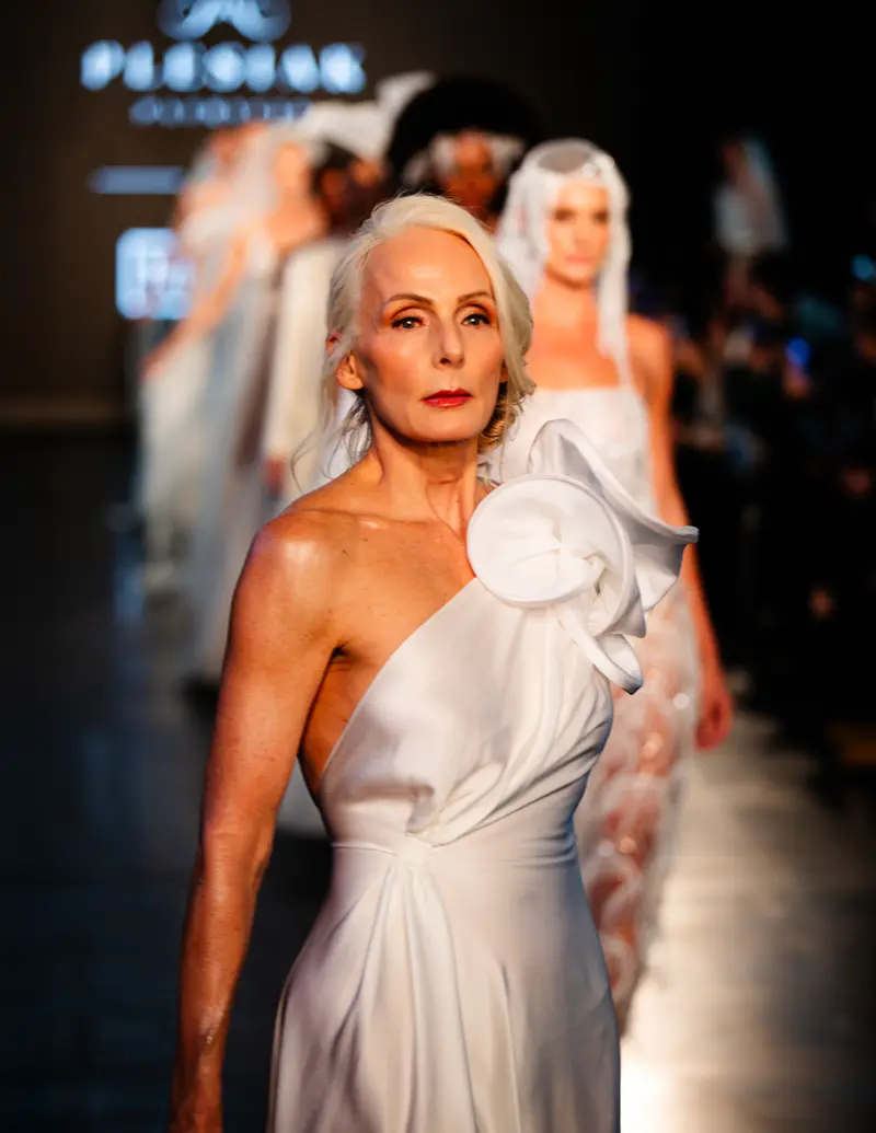 „Wedding Art” Patrycja Plesiak's - Artistic, elegant, personalised bridal couture. - Runway Show - Paris Fashion Week SS25 La Maison Des Métallos, Paris by Luana Radovic — L’AMOUR Magazine editorial